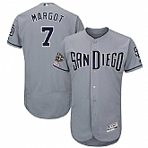 Padres 7 Manuel Margot Gray 50th Anniversary and 150th Patch FlexBase Jersey Dzhi,baseball caps,new era cap wholesale,wholesale hats