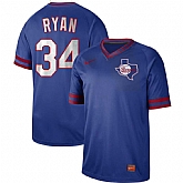Rangers 34 Nolan Ryan Royal Throwback Jersey Dzhi,baseball caps,new era cap wholesale,wholesale hats