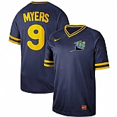 Rays 9 Wil Myers Navy Throwback Jersey Dzhi,baseball caps,new era cap wholesale,wholesale hats