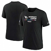 Arizona Cardinals Nike 2022 NFL Crucial Catch Performance Men's T-Shirt Black,baseball caps,new era cap wholesale,wholesale hats
