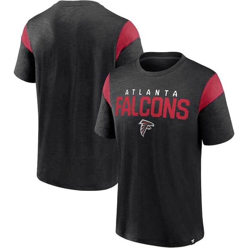 Atlanta Falcons Fanatics Branded Black Home Stretch Team Men's T-Shirt