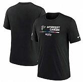 Atlanta Falcons Nike 2022 NFL Crucial Catch Performance Men's T-Shirt Black,baseball caps,new era cap wholesale,wholesale hats