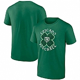 Chicago Bears Fanatics Branded Kelly Green St. Patrick's Day Celtic Men's T-Shirt,baseball caps,new era cap wholesale,wholesale hats