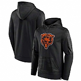 Chicago Bears Fanatics Branded On The Ball Pullover Hoodie Black