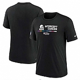 Cleveland Browns Nike 2022 NFL Crucial Catch Performance Men's T-Shirt Black,baseball caps,new era cap wholesale,wholesale hats