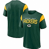 Green Bay Packers Fanatics Branded Green Home Stretch Team Men's T-Shirt