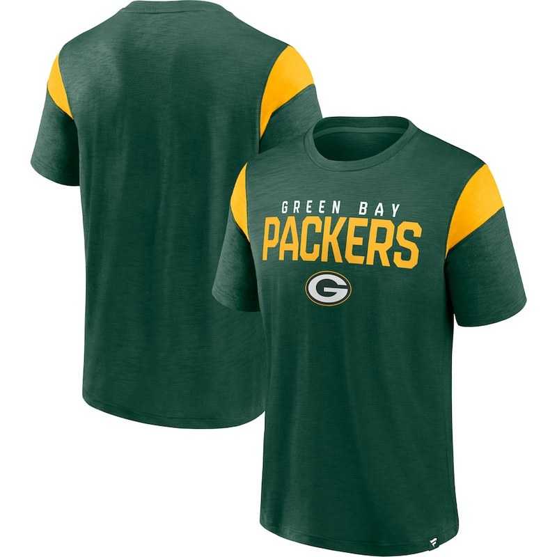 Green Bay Packers Fanatics Branded Green Home Stretch Team Men's T-Shirt