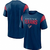 Houston Texans Fanatics Branded Navy Home Stretch Team Men's T-Shirt