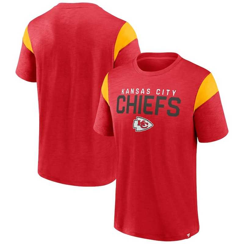 Kansas City Chiefs Fanatics Branded Red Home Stretch Team Men's T-Shirt