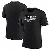 Las Vegas Raiders Nike 2022 NFL Crucial Catch Performance Men's T-Shirt Black