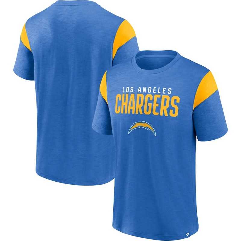 Los Angeles Chargers Fanatics Branded Powder Blue Home Stretch Team Men's T-Shirt