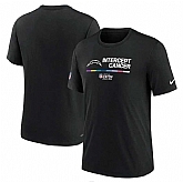 Los Angeles Chargers Nike 2022 NFL Crucial Catch Performance Men's T-Shirt Black