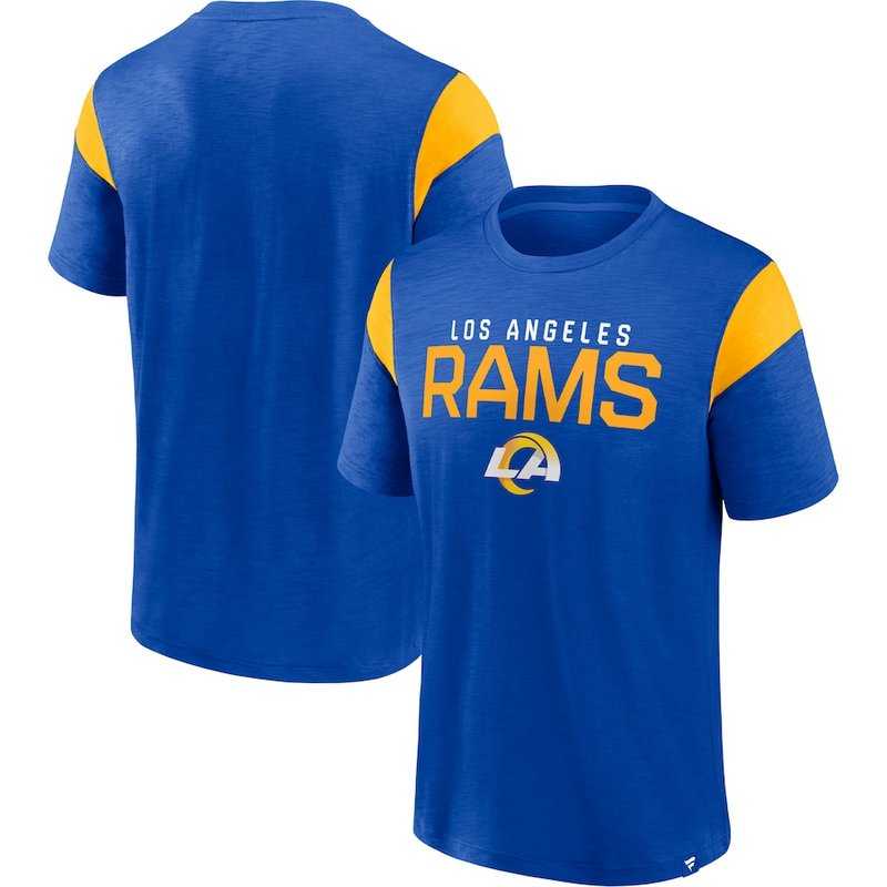 Los Angeles Rams Fanatics Branded RoyalGold Home Stretch Team Men's T-Shirt