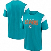 Miami Dolphins Fanatics Branded Aqua Home Stretch Team Men's T-Shirt