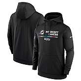 Miami Dolphins Nike 2022 NFL Crucial Catch Therma Performance Pullover Hoodie Black