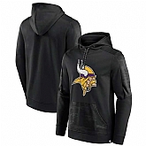 Minnesota Vikings Fanatics Branded On The Ball Pullover Hoodie Black,baseball caps,new era cap wholesale,wholesale hats