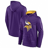 Minnesota Vikings Fanatics Branded On The Ball Pullover Hoodie Purple,baseball caps,new era cap wholesale,wholesale hats