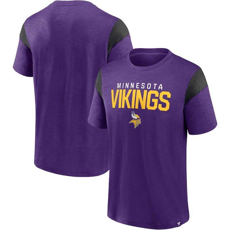 Minnesota Vikings Fanatics Branded Purple Home Stretch Team Men's T-Shirt