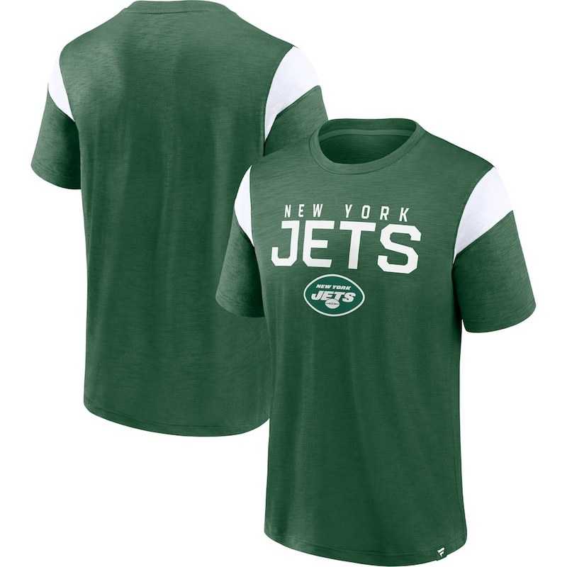 New York Jets Fanatics Branded Green Home Stretch Team Men's T-Shirt