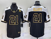 Nike Cowboys 21 Ezekiel Elliott Black Gold Thanksgiving Limited Jersey Dzhi,baseball caps,new era cap wholesale,wholesale hats