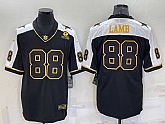 Nike Cowboys 88 CeeDee Lamb Black Gold Thanksgiving Limited Jersey Dzhi,baseball caps,new era cap wholesale,wholesale hats