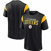 Pittsburgh Steelers Fanatics Branded Black Home Stretch Team Men's T-Shirt
