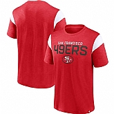 San Francisco 49ers Fanatics Branded Scarlet Home Stretch Team Men's T-Shirt