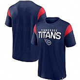 Tennessee Titans Fanatics Branded Navy Home Stretch Team Men's T-Shirt