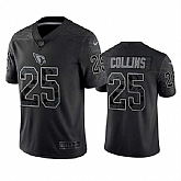 Men's Arizona Cardinals #25 Zaven Collins Black Reflective Limited Stitched Football Jersey,baseball caps,new era cap wholesale,wholesale hats