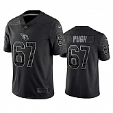 Men's Arizona Cardinals #67 Justin Pugh Black Reflective Limited Stitched Football Jersey,baseball caps,new era cap wholesale,wholesale hats