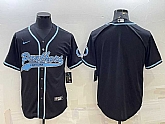 Men's Carolina Panthers Blank Black With Patch Cool Base Stitched Baseball Jersey,baseball caps,new era cap wholesale,wholesale hats