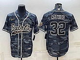 Men's New Orleans Saints #32 Tyrann Mathieu Grey Camo With Patch Cool Base Stitched Baseball Jersey,baseball caps,new era cap wholesale,wholesale hats