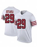Men's San Francisco 49ers #29 Talanoa Hufanga White Stitched Jersey Dzhi,baseball caps,new era cap wholesale,wholesale hats