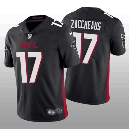 Nike Men & Women & Youth Atlanta Falcons #17 Olamide Zaccheaus Black Vapor Untouchable Stitched Football Jersey