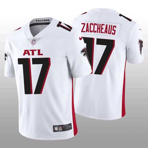 Nike Men & Women & Youth Atlanta Falcons #17 Olamide Zaccheaus White Vapor Untouchable Stitched Football Jersey
