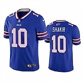 Nike Men & Women & Youth Buffalo Bills #10 Khalil Shakir Blue Vapor Untouchable Limited Stitched Jersey,baseball caps,new era cap wholesale,wholesale hats