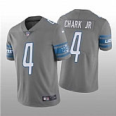 Nike Men & Women & Youth Detroit Lions #4 DJ Chark Jr. Gray Vapor Untouchable Limited Stitched Jersey,baseball caps,new era cap wholesale,wholesale hats