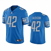 Nike Men & Women & Youth Detroit Lions #42 Justin Jackson Blue Vapor Untouchable Limited Stitched Jersey,baseball caps,new era cap wholesale,wholesale hats