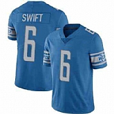 Nike Men & Women & Youth Detroit Lions #6 D'Andre Swift Blue Vapor Untouchable Limited Stitched Jersey,baseball caps,new era cap wholesale,wholesale hats