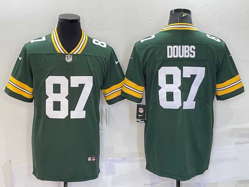 Nike Men & Women & Youth Green Bay Packers #87 Romeo Doubs Green 2022 Vapor Untouchable Stitched Jersey