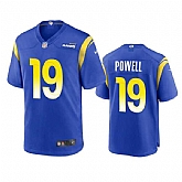 Nike Men & Women & Youth Los Angeles Rams #19 Brandon Powell Royal Stitched Football Game Jersey,baseball caps,new era cap wholesale,wholesale hats