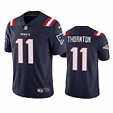 Nike Men & Women & Youth New England Patriots #11 Tyquan Thornton Navy Vapor Untouchable Limited Stitched Jersey,baseball caps,new era cap wholesale,wholesale hats