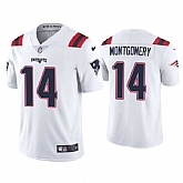 Nike Men & Women & Youth New England Patriots #14 Ty Montgomery White Vapor Untouchable Limited Stitched Jersey,baseball caps,new era cap wholesale,wholesale hats