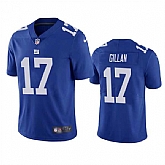 Nike Men & Women & Youth New York Giants #17 Jamie Gillan Blue Vapor Untouchable Limited Stitched Jersey,baseball caps,new era cap wholesale,wholesale hats