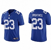 Nike Men & Women & Youth New York Giants #23 Gary Brightwell Blue Vapor Untouchable Limited Stitched Jersey,baseball caps,new era cap wholesale,wholesale hats