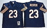 Bears 23 Devin Hester Navy M&N Throwback Jersey,baseball caps,new era cap wholesale,wholesale hats