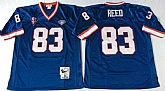 Bills 83 Andre Reed Blue M&N Throwback Jersey,baseball caps,new era cap wholesale,wholesale hats