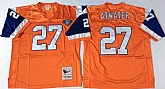 Broncos 27 Steve Atwater Orange M&N Throwback Jersey,baseball caps,new era cap wholesale,wholesale hats