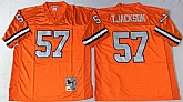 Broncos 57 Tom Jackson Orange M&N Throwback Jersey,baseball caps,new era cap wholesale,wholesale hats