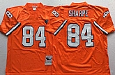 Broncos 84 Shannon Sharpe Orange M&N Throwback Jersey,baseball caps,new era cap wholesale,wholesale hats